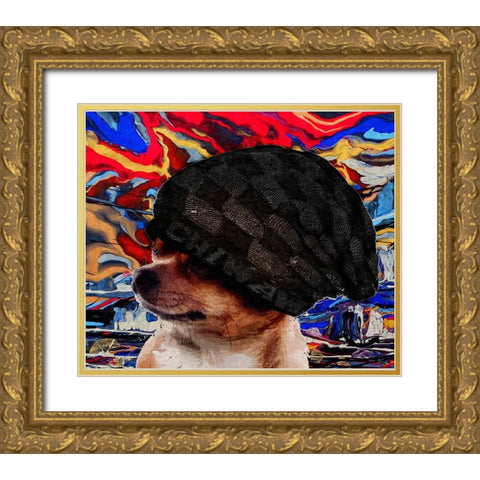 The Dude Gold Ornate Wood Framed Art Print with Double Matting by Murray Henderson Fine Art