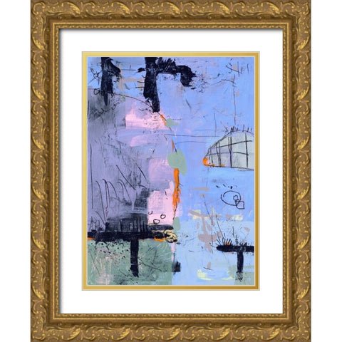 The Break Out Gold Ornate Wood Framed Art Print with Double Matting by Randy Noble Fine Art