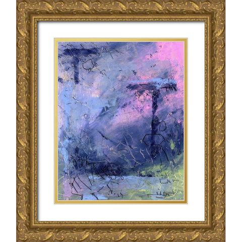 Second Guide Gold Ornate Wood Framed Art Print with Double Matting by Randy Noble Fine Art