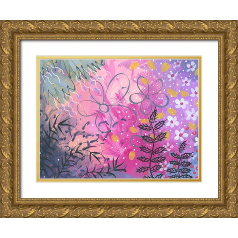 Color Range Gold Ornate Wood Framed Art Print with Double Matting by Randy Noble Fine Art