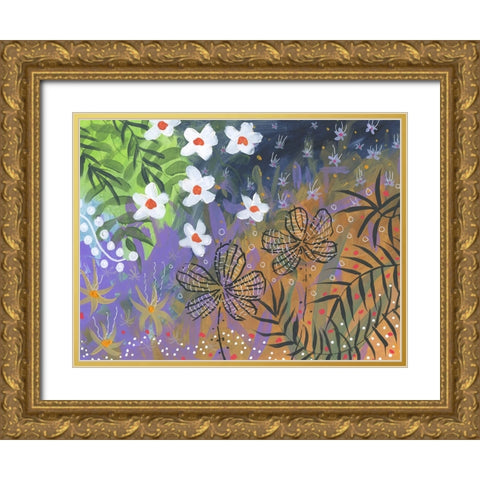 Perfect Intro Gold Ornate Wood Framed Art Print with Double Matting by Randy Noble Fine Art