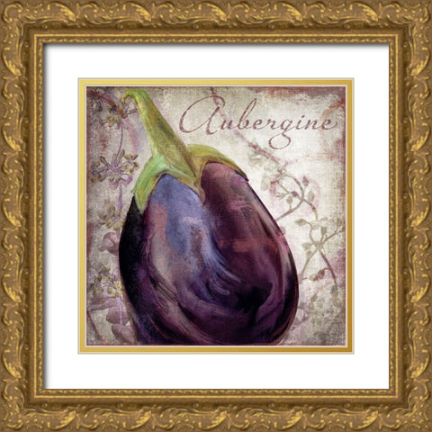 Legumes Francais I Gold Ornate Wood Framed Art Print with Double Matting by Sasha