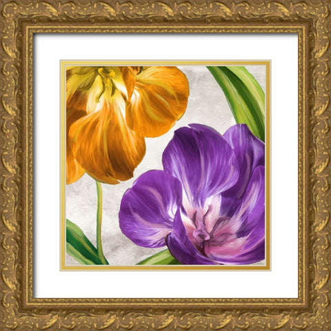 Open Arms II Gold Ornate Wood Framed Art Print with Double Matting by Sasha