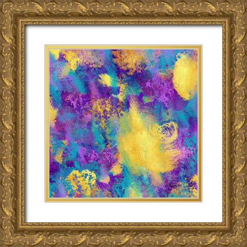 Printemps a Paris - Springtime in Paris Gold Ornate Wood Framed Art Print with Double Matting by Lavoie, Tina