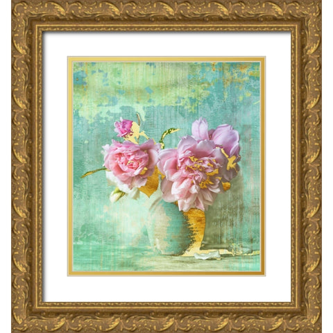 24 Karat Cottage Gold Ornate Wood Framed Art Print with Double Matting by Lavoie, Tina