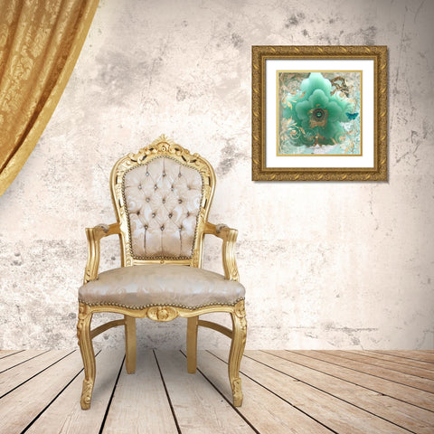 Gilded Sakura Gold Ornate Wood Framed Art Print with Double Matting by Lavoie, Tina