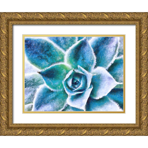 Afternoon Rush Gold Ornate Wood Framed Art Print with Double Matting by Lavoie, Tina