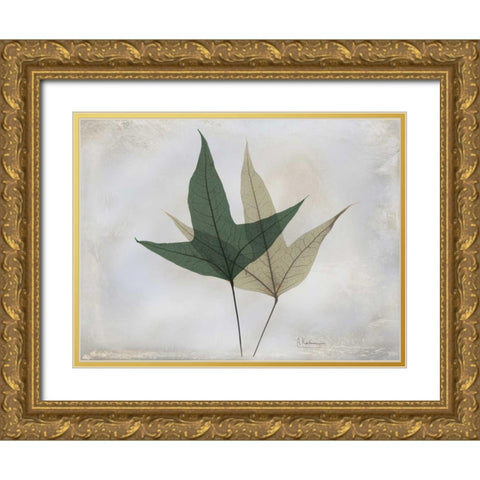 The Grays 2 Gold Ornate Wood Framed Art Print with Double Matting by Koetsier, Albert