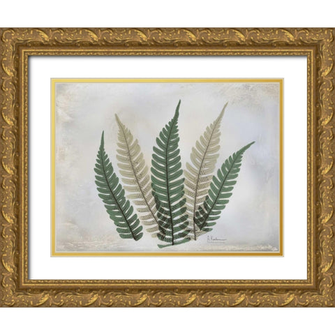 The Grays 4 Gold Ornate Wood Framed Art Print with Double Matting by Koetsier, Albert