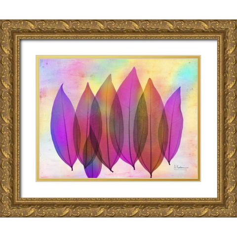 Retroluxed Coculus Gold Ornate Wood Framed Art Print with Double Matting by Koetsier, Albert
