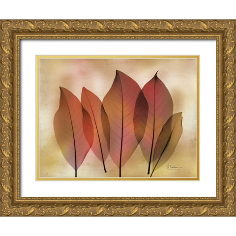 Harvest Light 2 Gold Ornate Wood Framed Art Print with Double Matting by Koetsier, Albert