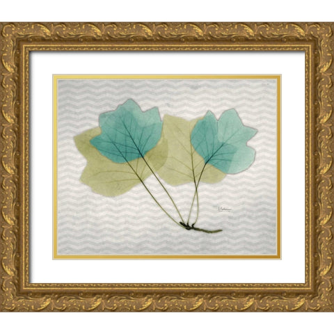 Citrus Tulip Tree Gold Ornate Wood Framed Art Print with Double Matting by Koetsier, Albert