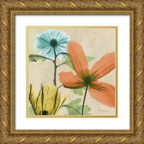 New Avalon V Gold Ornate Wood Framed Art Print with Double Matting by Koetsier, Albert