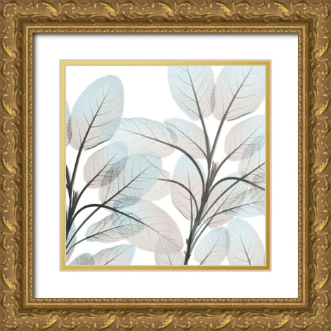 Sandy Blooms 2 Gold Ornate Wood Framed Art Print with Double Matting by Koetsier, Albert