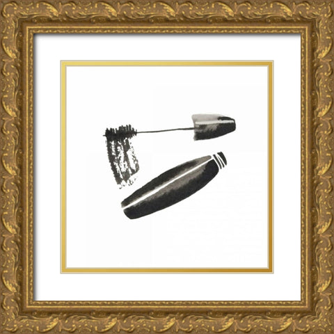 Make Me Gorgeous 5 Gold Ornate Wood Framed Art Print with Double Matting by Zyburt, Alicia