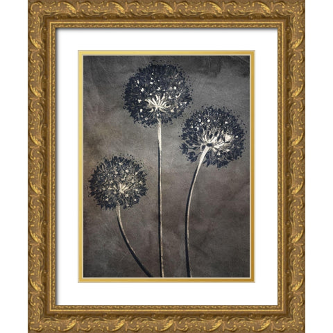 Puff 1 Gold Ornate Wood Framed Art Print with Double Matting by Bailey, Ann