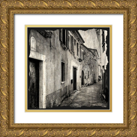 Italy 1 Gold Ornate Wood Framed Art Print with Double Matting by Bailey, Ann