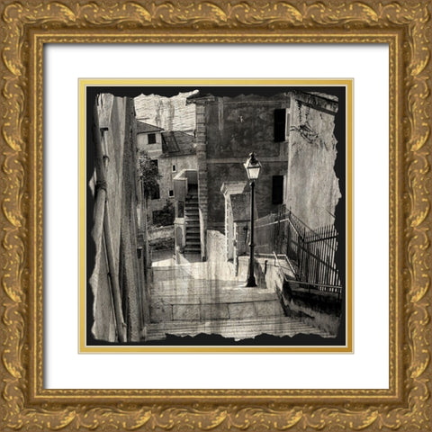 Italy 2 Gold Ornate Wood Framed Art Print with Double Matting by Bailey, Ann