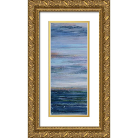 Looking Glass 1 Gold Ornate Wood Framed Art Print with Double Matting by Bilotta, Barbara