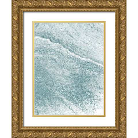 Comfort Gold Ornate Wood Framed Art Print with Double Matting by Brown, Denise