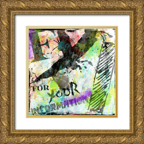 FYI Gold Ornate Wood Framed Art Print with Double Matting by Rodriquez Jr, Enrique