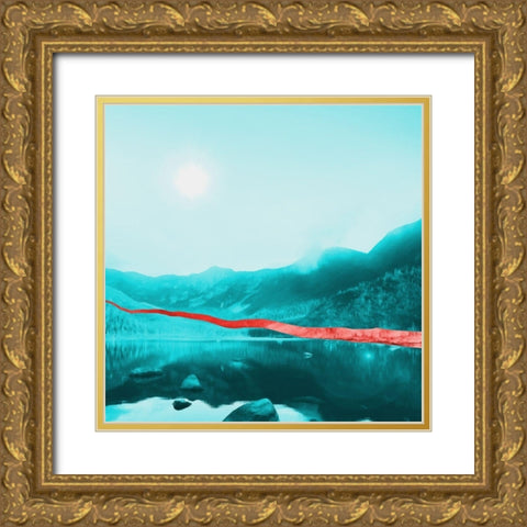 Surgical Summer Two Gold Ornate Wood Framed Art Print with Double Matting by Rodriquez Jr, Enrique