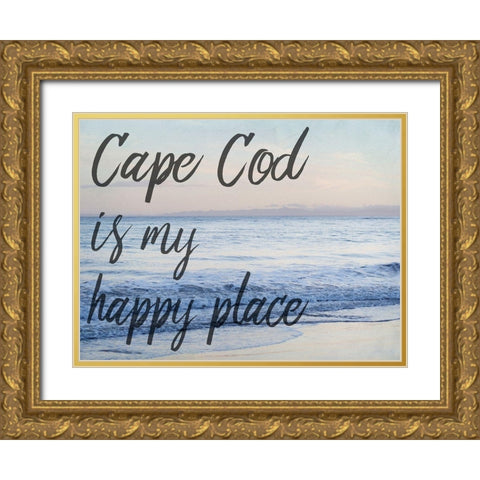 Cape Happiness Gold Ornate Wood Framed Art Print with Double Matting by Urquhart, Elizabeth