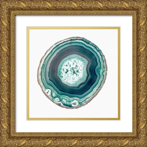 Geode 1 Gold Ornate Wood Framed Art Print with Double Matting by Urquhart, Elizabeth