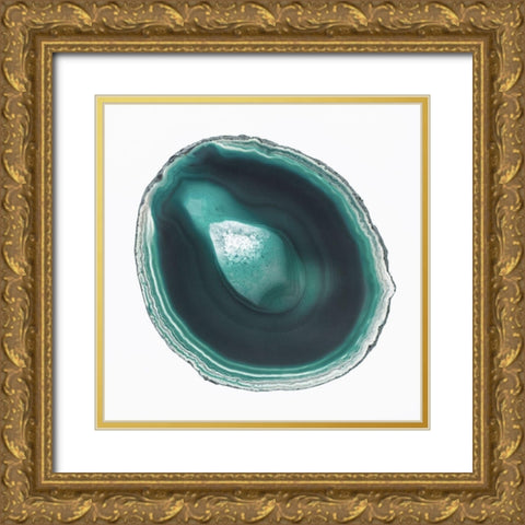 Geode 2 Gold Ornate Wood Framed Art Print with Double Matting by Urquhart, Elizabeth