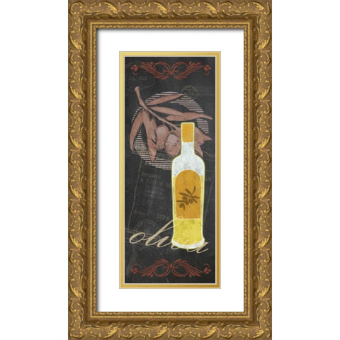 Olive Oil B Gold Ornate Wood Framed Art Print with Double Matting by Gibbons, Lauren