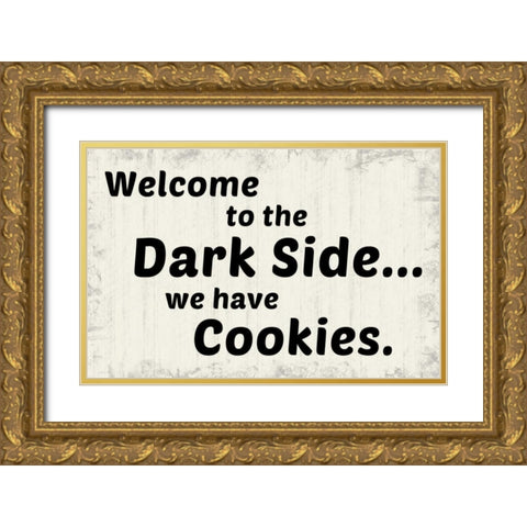 Cookies 2 Gold Ornate Wood Framed Art Print with Double Matting by Gibbons, Lauren