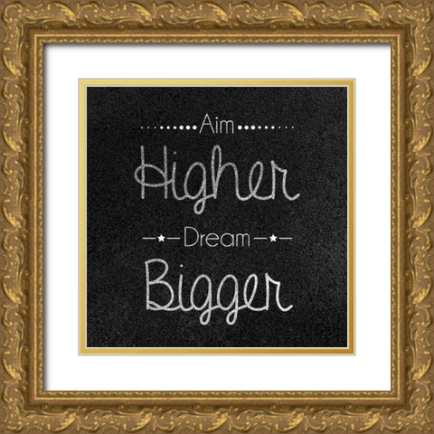 Higher Dreaming Gold Ornate Wood Framed Art Print with Double Matting by Gibbons, Lauren
