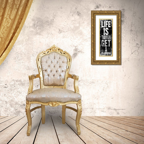 Tenderizer Gold Ornate Wood Framed Art Print with Double Matting by Grey, Jace