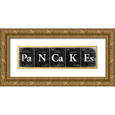 PaNCaKEs Gold Ornate Wood Framed Art Print with Double Matting by Grey, Jace