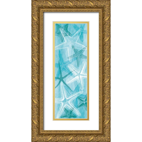 Look Through The Sea Of Stars Gold Ornate Wood Framed Art Print with Double Matting by Grey, Jace