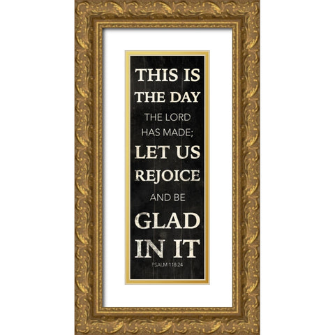 Jesus Said Gold Ornate Wood Framed Art Print with Double Matting by Grey, Jace