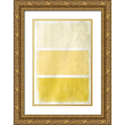 Pattern1 Stage Vertical Gold Ornate Wood Framed Art Print with Double Matting by Grey, Jace