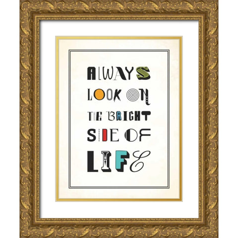 Always Gold Ornate Wood Framed Art Print with Double Matting by Grey, Jace