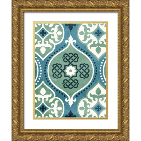 Cool Mood Gold Ornate Wood Framed Art Print with Double Matting by Grey, Jace