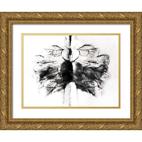 Vision Gold Ornate Wood Framed Art Print with Double Matting by Grey, Jace