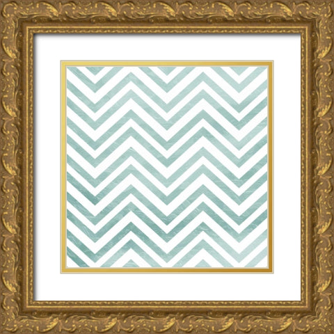Grey Valleys Gold Ornate Wood Framed Art Print with Double Matting by Grey, Jace
