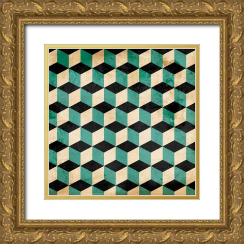 Dont Stop Moving Gold Ornate Wood Framed Art Print with Double Matting by Grey, Jace