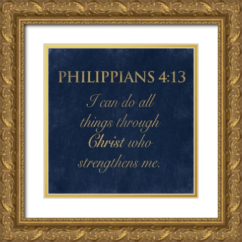 I Can Do Gold Ornate Wood Framed Art Print with Double Matting by Grey, Jace