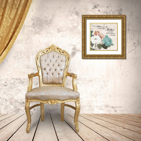 Mother Gold Ornate Wood Framed Art Print with Double Matting by Grey, Jace