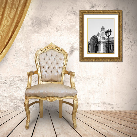 Musee du Petit Palais Gold Ornate Wood Framed Art Print with Double Matting by Grey, Jace