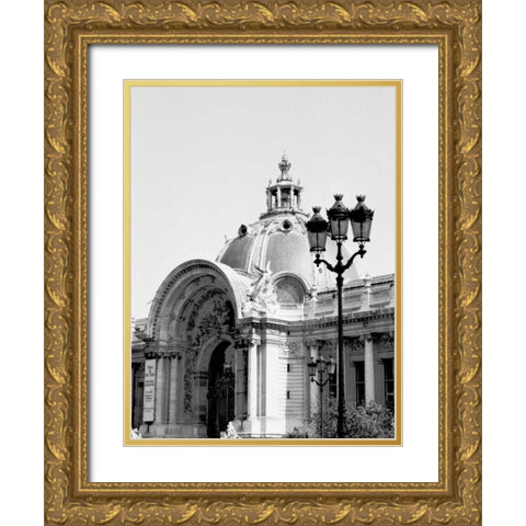 Musee du Petit Palais Gold Ornate Wood Framed Art Print with Double Matting by Grey, Jace