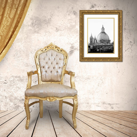 Dome In The Sky Gold Ornate Wood Framed Art Print with Double Matting by Pica, Jeff