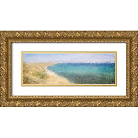 On The Coast Gold Ornate Wood Framed Art Print with Double Matting by Kimberly, Allen