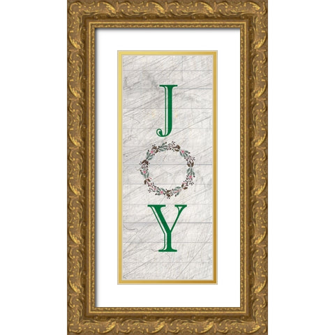 Nostalgic Christmas 8 Gold Ornate Wood Framed Art Print with Double Matting by Kimberly, Allen