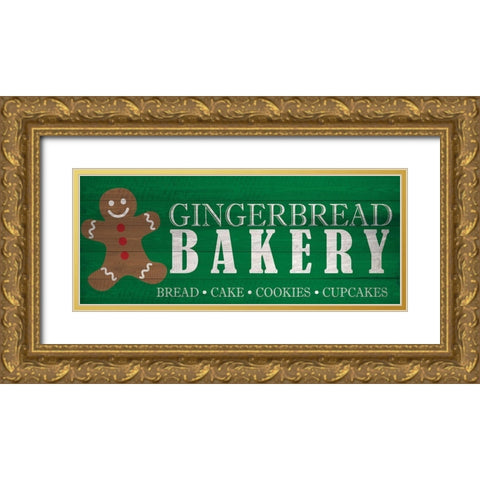 Nostalgic Christmas 2 Gold Ornate Wood Framed Art Print with Double Matting by Kimberly, Allen